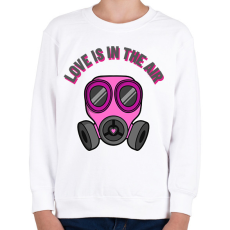 PRINTFASHION love is in the air - Gyerek pulóver - Fehér