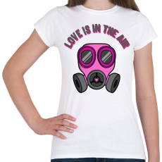 PRINTFASHION love is in the air - Női póló - Fehér