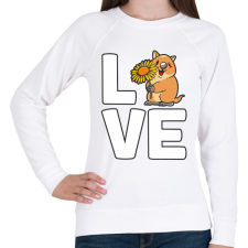 PRINTFASHION Love Quokka - Női pulóver - Fehér női pulóver, kardigán