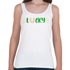 PRINTFASHION Lucky - Női atléta - Fehér