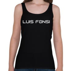 PRINTFASHION LUIS FONSI - Női atléta - Fekete