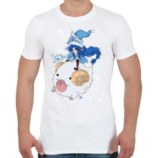 PRINTFASHION Lulu - Férfi póló - Fehér