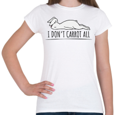 PRINTFASHION Lusta nyúl - Női póló - Fehér női póló