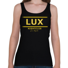 PRINTFASHION luxnightclub - Női atléta - Fekete női trikó