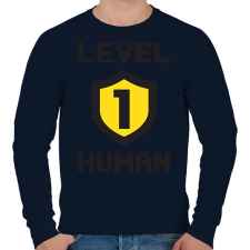 PRINTFASHION LVL 1 - Férfi pulóver - Sötétkék férfi pulóver, kardigán