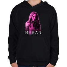 PRINTFASHION M3gan - pink - Gyerek kapucnis pulóver - Fekete gyerek pulóver, kardigán