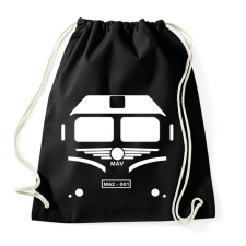 PRINTFASHION m62 vonat - Sportzsák, Tornazsák - Fekete tornazsák