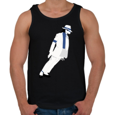 PRINTFASHION M.J. - Férfi atléta - Fekete atléta, trikó