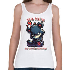 PRINTFASHION Ma Nem - Női atléta - Fehér