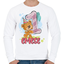 PRINTFASHION Macis szülinap - Számmal - Férfi pulóver - Fehér férfi pulóver, kardigán