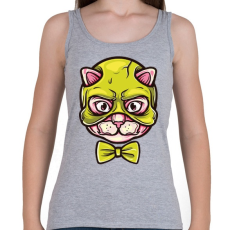 PRINTFASHION Macskamaszk - Női atléta - Sport szürke