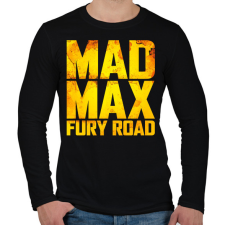 PRINTFASHION Mad Max - Férfi hosszú ujjú póló - Fekete férfi póló