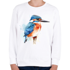 PRINTFASHION madár - Gyerek pulóver - Fehér