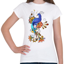 PRINTFASHION Madár - Női póló - Fehér női póló