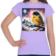 PRINTFASHION Madár - Női póló - Viola női póló