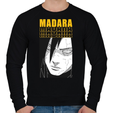 PRINTFASHION Madara - Férfi pulóver - Fekete férfi pulóver, kardigán