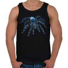 PRINTFASHION Madárpók portré - Férfi atléta - Fekete
