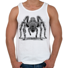 PRINTFASHION Madárpók / Tarantula / Pók rajz - Férfi atléta - Fehér atléta, trikó