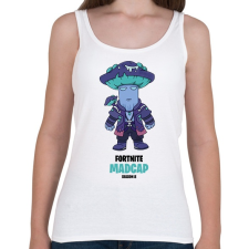 PRINTFASHION Madcap - Fortnite Season 8 - Női atléta - Fehér női trikó