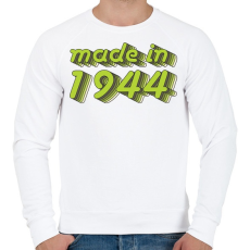 PRINTFASHION made-in-1944-green-grey - Férfi pulóver - Fehér