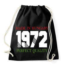 PRINTFASHION Made in hungary - Évszámmal - Sportzsák, Tornazsák - Fekete tornazsák
