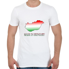 PRINTFASHION Made In Hungary - Férfi póló - Fehér