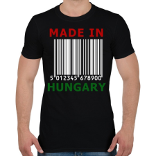 PRINTFASHION MADE IN HUNGARY - Férfi póló - Fekete férfi póló