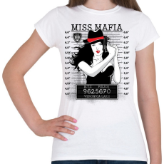 PRINTFASHION Maffialány - Női póló - Fehér