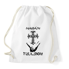 PRINTFASHION MAGÁNTULAJDON - Sportzsák, Tornazsák - Fehér tornazsák