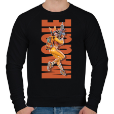 PRINTFASHION Maggie - Farlight84 game - Férfi pulóver - Fekete férfi pulóver, kardigán