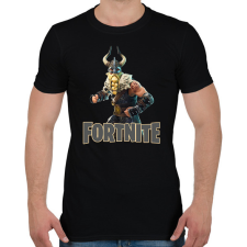 PRINTFASHION Magnus skin Fortnite - Férfi póló - Fekete férfi póló