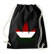 PRINTFASHION magyar ganja - Sportzsák, Tornazsák - Fekete tornazsák