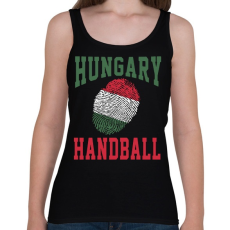 PRINTFASHION Magyar Kézilabdás Ujjlenyomat - Női atléta - Fekete