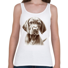PRINTFASHION Magyar Vizsla - Női atléta - Fehér