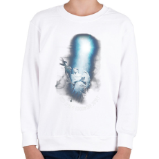PRINTFASHION Magyarok Angyala - Gyerek pulóver - Fehér