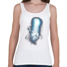 PRINTFASHION Magyarok Angyala - Női atléta - Fehér