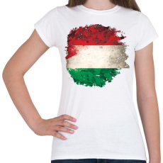 PRINTFASHION Magyarok - Női póló - Fehér