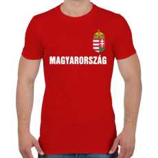 PRINTFASHION Magyarország 2021 - Férfi póló - Piros