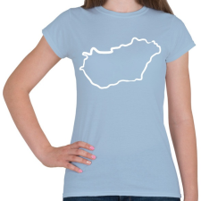 PRINTFASHION Magyarország - Női póló - Világoskék női póló