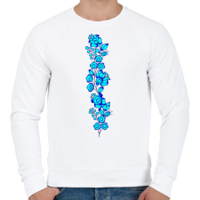 PRINTFASHION Magyaros minta7 - Férfi pulóver - Fehér férfi pulóver, kardigán