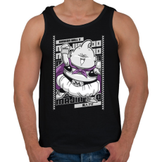 PRINTFASHION Majin Boo - Férfi atléta - Fekete