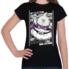 PRINTFASHION Majin Boo - Női póló - Fekete