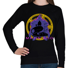 PRINTFASHION MAJIN BOO - Női pulóver - Fekete