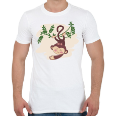 PRINTFASHION Majomlány - Férfi póló - Fehér