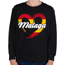 PRINTFASHION malaga - Gyerek pulóver - Fekete