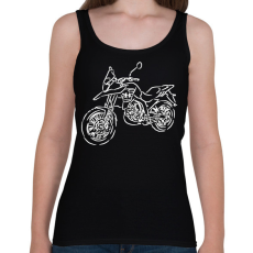 PRINTFASHION malaguti2 - Női atléta - Fekete