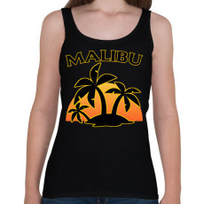 PRINTFASHION Malibu - Női atléta - Fekete