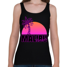PRINTFASHION Malibu - Női atléta - Fekete