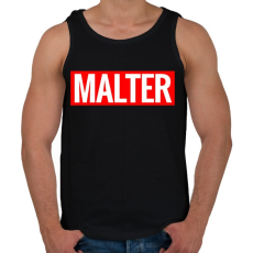 PRINTFASHION malter - Férfi atléta - Fekete