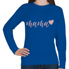 PRINTFASHION Mama - Női pulóver - Királykék női pulóver, kardigán